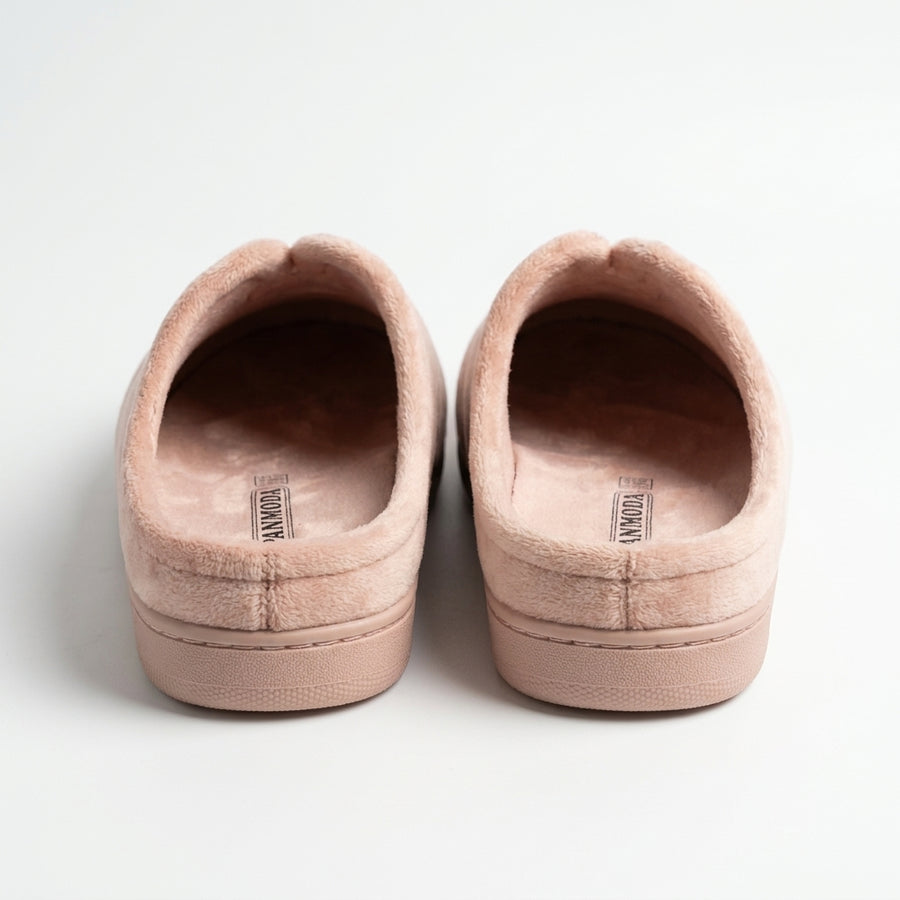 Pantoufles Femme Hiver PANMODA – made in spain 🇪🇸 – Rose Poudré