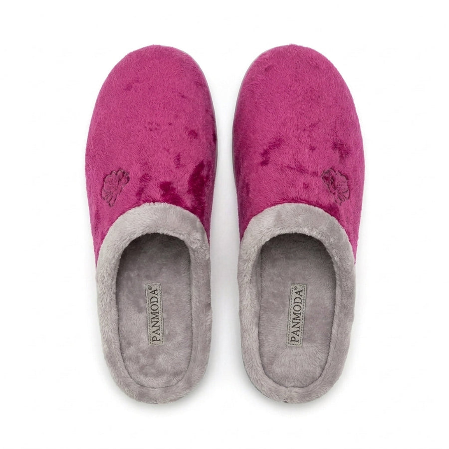 Pantoufles Femme Hiver PANMODA – made in spain 🇪🇸 – Fuchsia