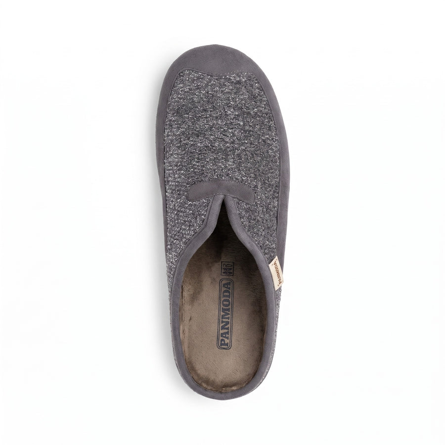 Pantoufles Homme Hiver PANMODA 827 – made in spain 🇪🇸 – Gris