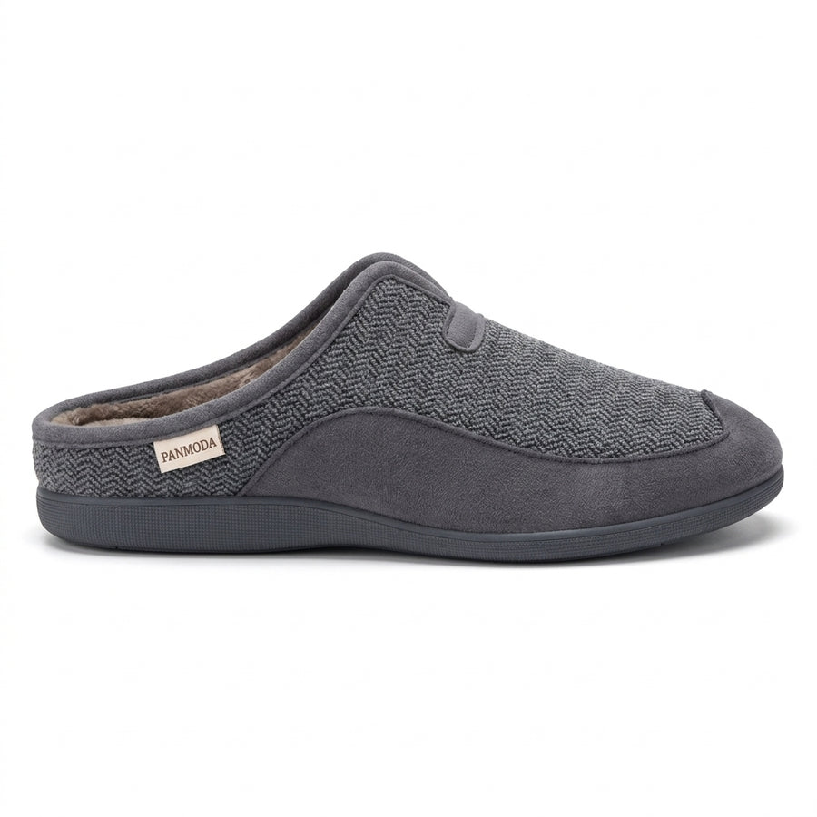 Pantoufles Homme Hiver PANMODA 820 – made in spain 🇪🇸 – Gris