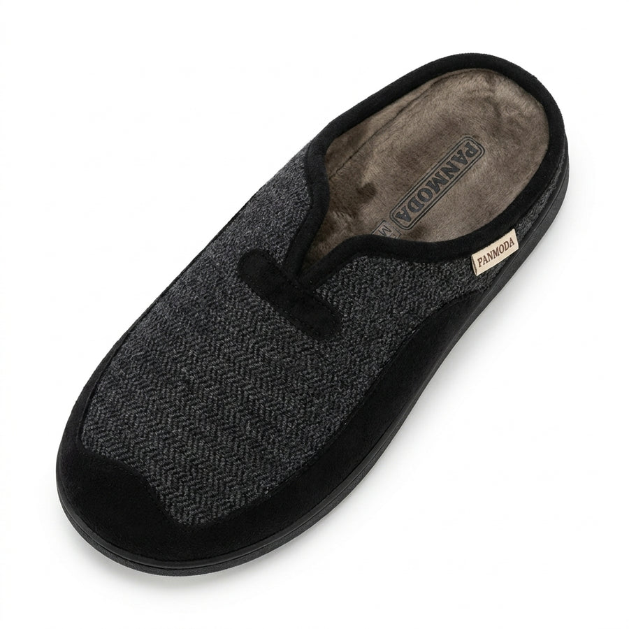 Pantoufles Homme Hiver PANMODA 820 – made in spain 🇪🇸 – Noir