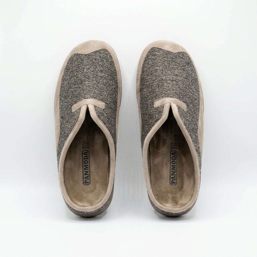 Pantoufles Homme Hiver PANMODA 826 – made in spain 🇪🇸 – Taupe