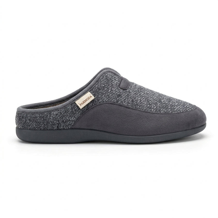 Pantoufles Homme Hiver PANMODA 827 – made in spain 🇪🇸 – Gris