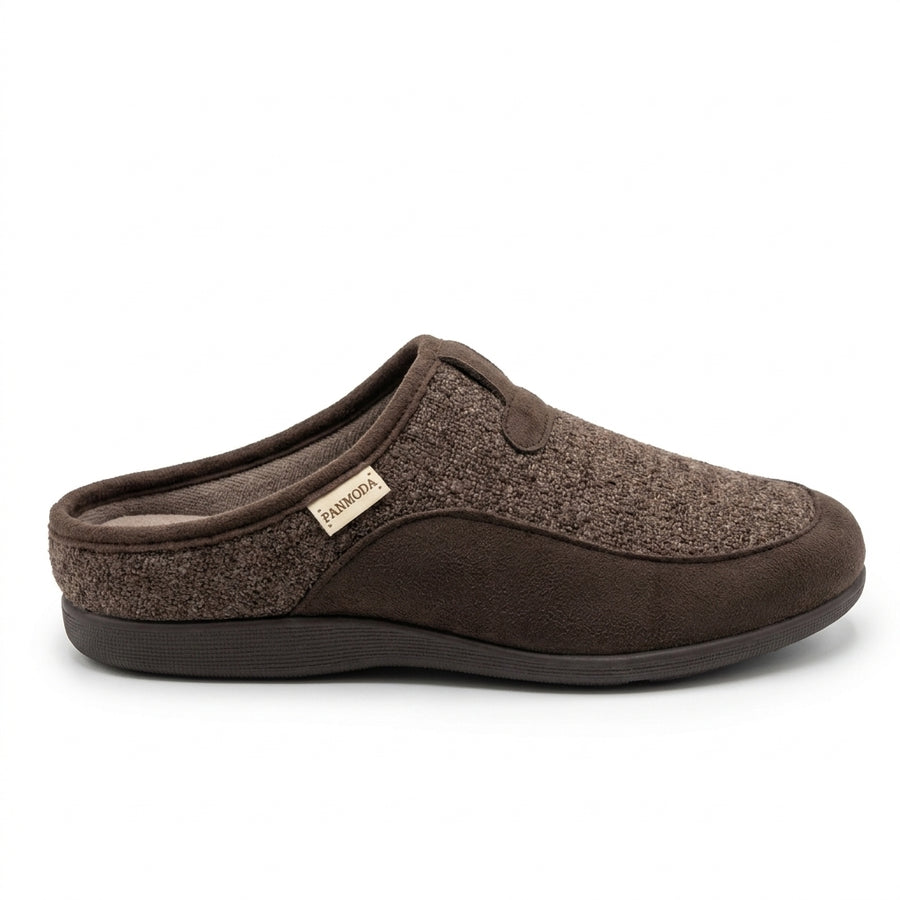 Pantoufles Homme Hiver PANMODA 827 – made in spain 🇪🇸 – Marron