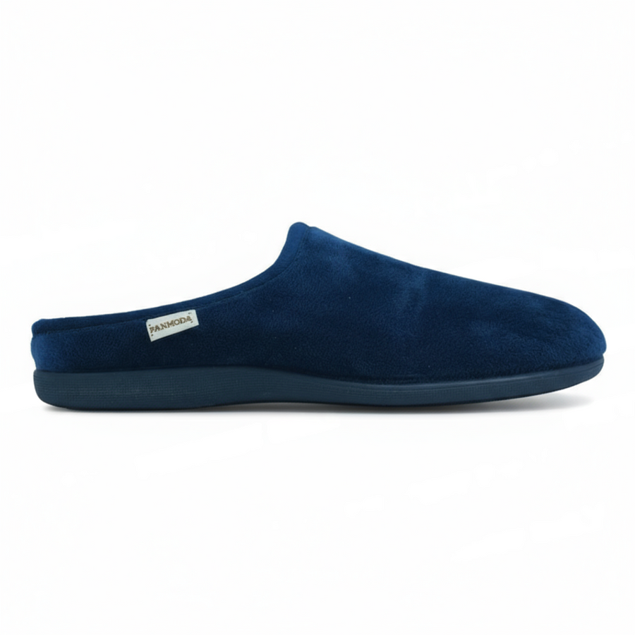 Pantoufles Homme Hiver Confort Bleu marine – Importées d’Espagne (PN247584)