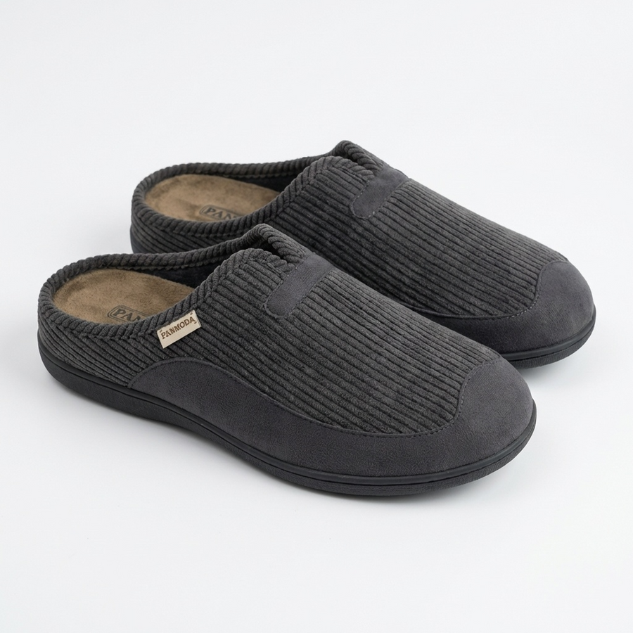 Pantoufles Homme Hiver Confort Gris Anthracite –  | Importées d’Espagne | PN247586
