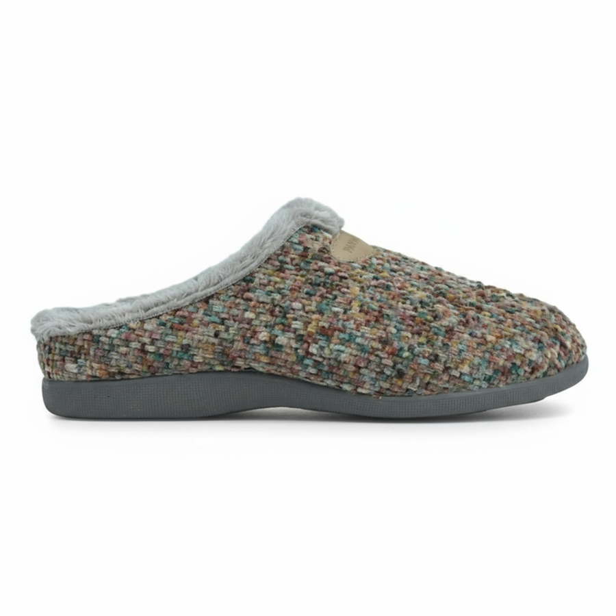 Pantoufles Femme hiver confort multicolores – PANMODA - PN247583