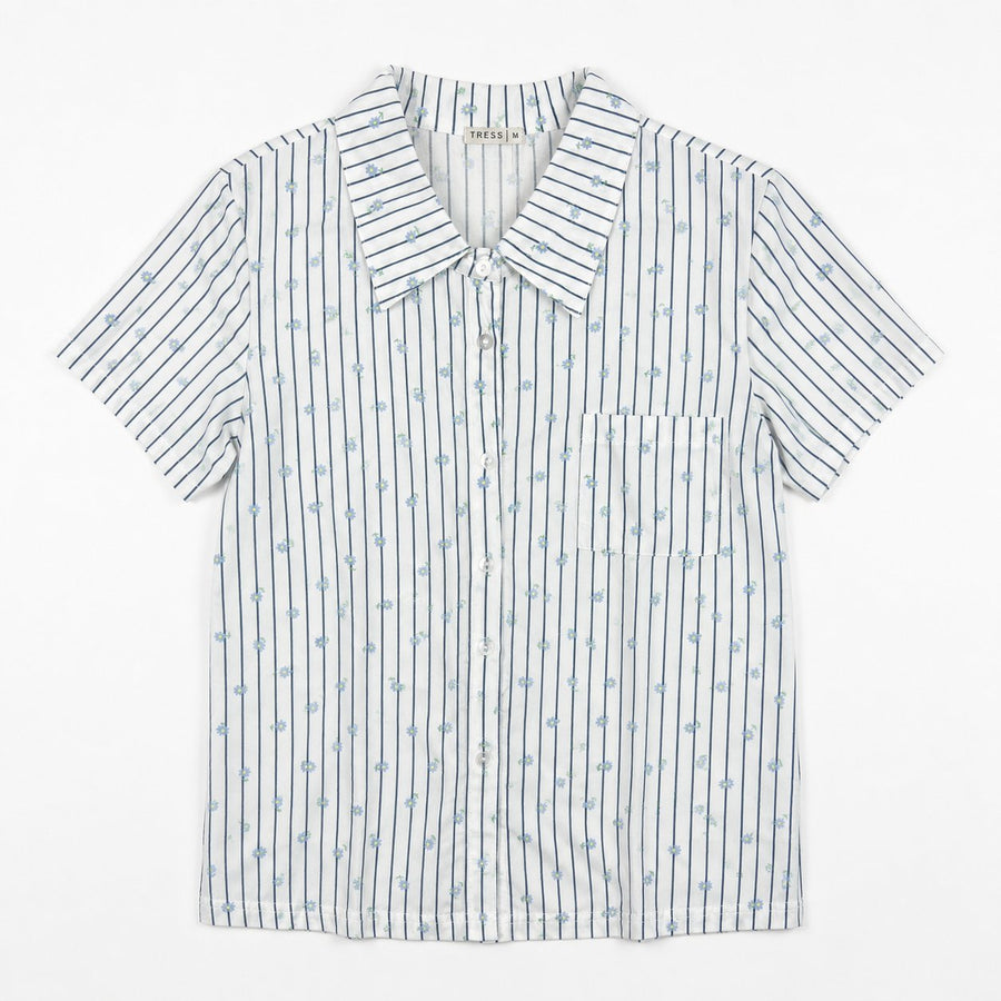 Pyjama Tress Femme Fleuri – Importé d'Espagne 🇪🇸 – PG267210 – Blanc