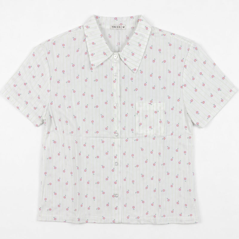 Pyjama Tress Femme Fleuri Rose Romantique – Importé d'Espagne 🇪🇸