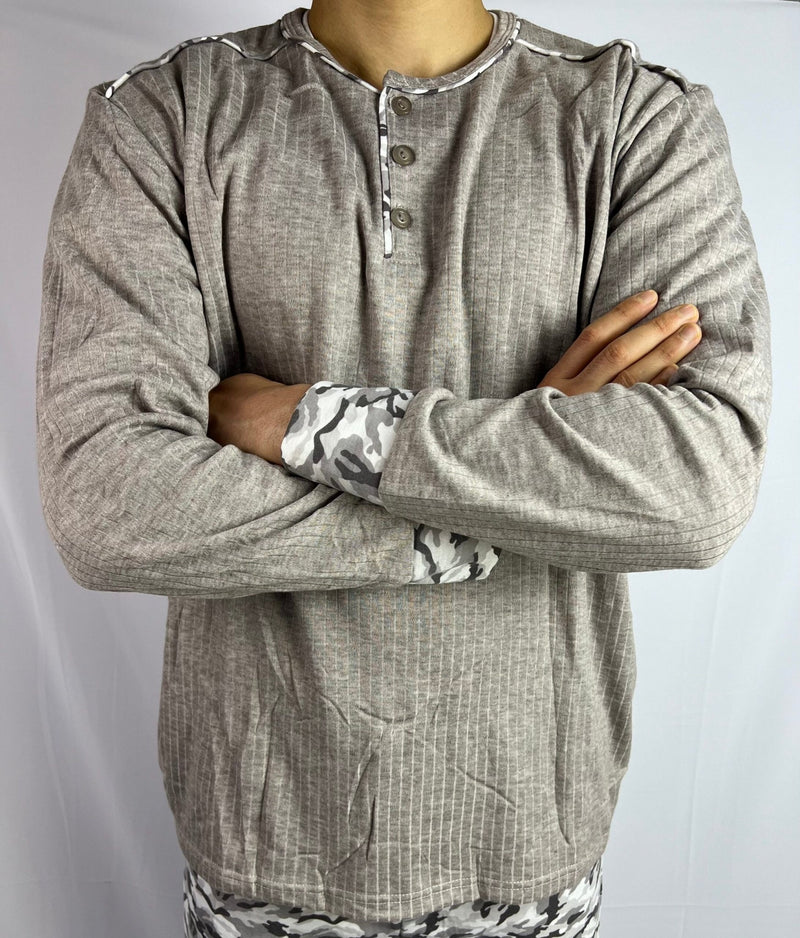 Pyjama de nuit en coton pour homme – Chaleur et qualité européenne authentique 100% & CARESS