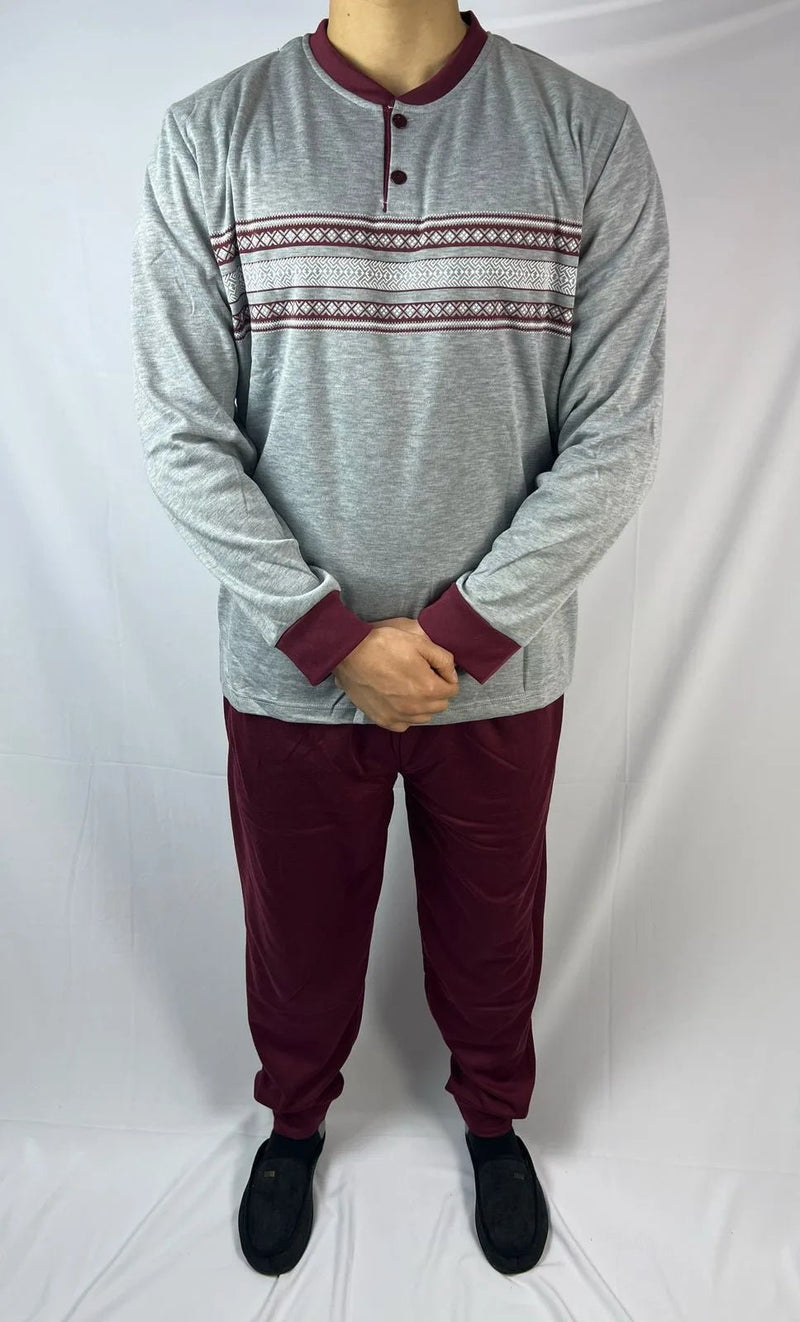 Pyjama de nuit hivernal luxueux avec qualité espagnole authentique 100% (Haut & Pantalon) – NEW KETTEN