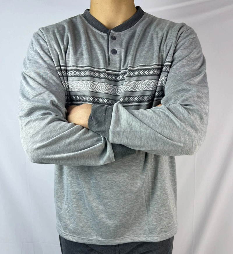 Pyjama de nuit hivernal luxueux avec qualité espagnole authentique 100% (Haut & Pantalon) – NEW KETTEN