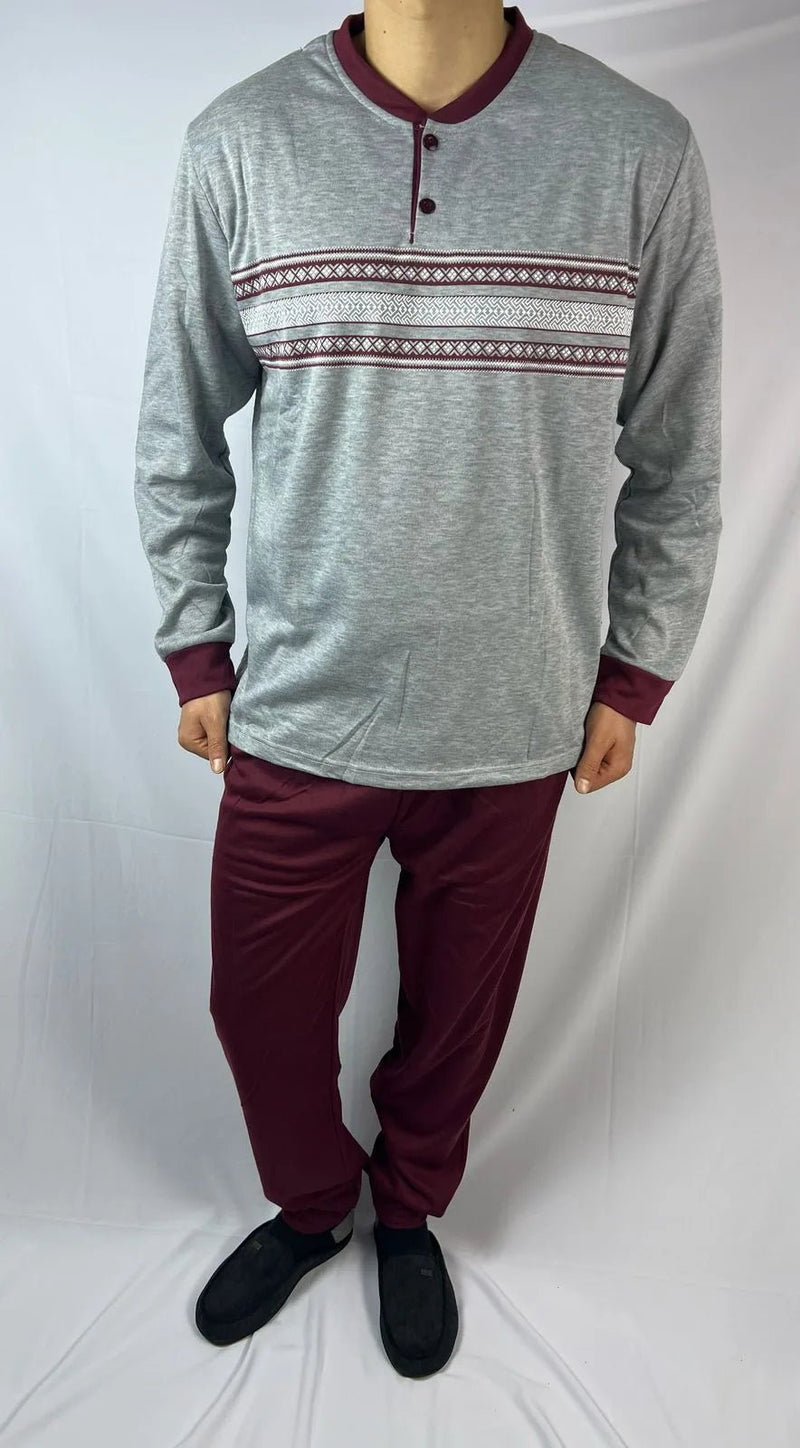 Pyjama de nuit hivernal luxueux avec qualité espagnole authentique 100% (Haut & Pantalon) – NEW KETTEN