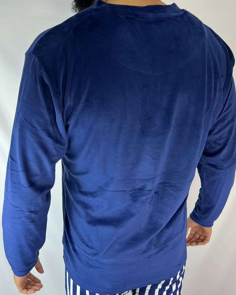 Pyjama de nuit hivernal pour homme – Chaleur et qualité européenne authentique 100% (Golf Club)