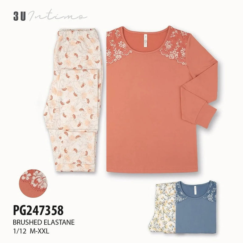 Pyjama femme – Chaleur & qualité européenne authentique (PG247358)