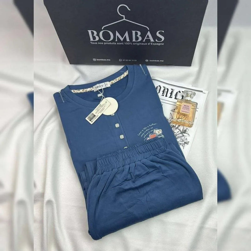 Pyjama femme – Chaleur & qualité européenne authentique. (PG247590-1)