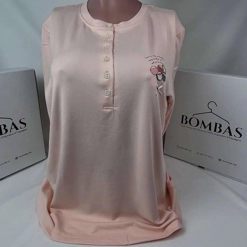 Pyjama femme – Chaleur & qualité européenne authentique. (PG247590-1)