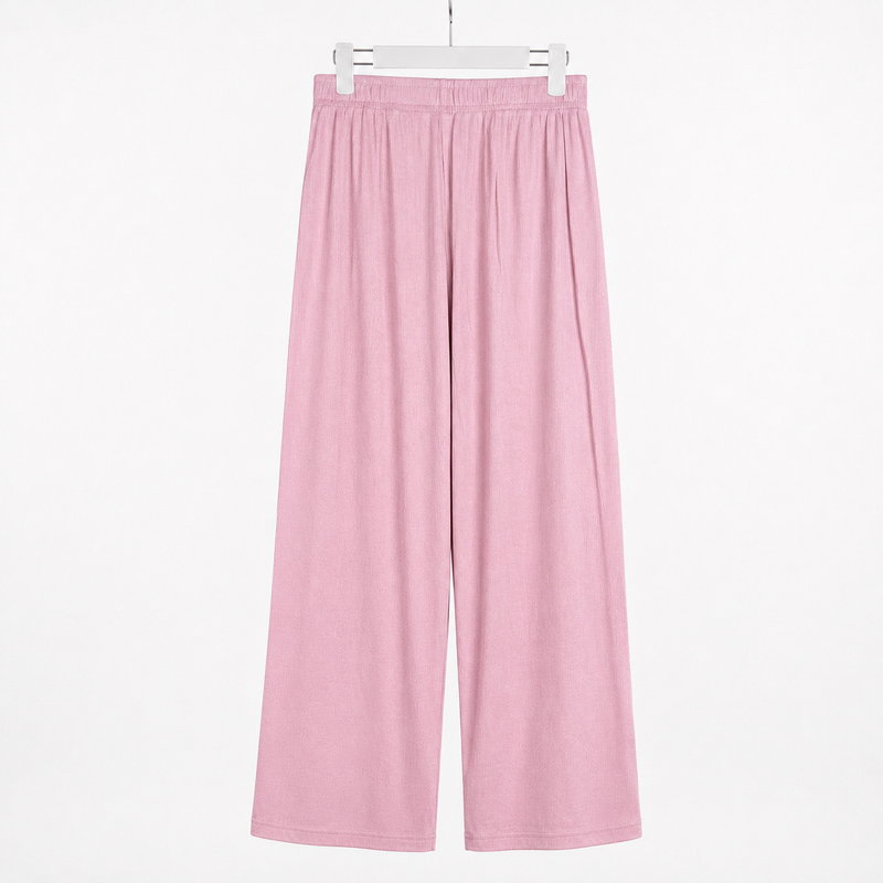 Pyjama Bombas Femme Rose Dentelle – Importé d'Espagne 🇪🇸