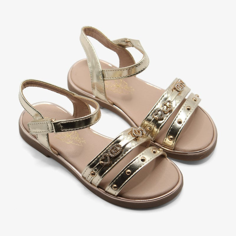 Sandales Filles Dorées 