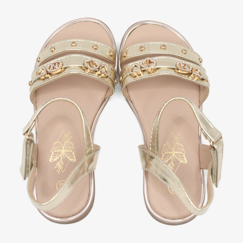Sandales Filles Dorées 