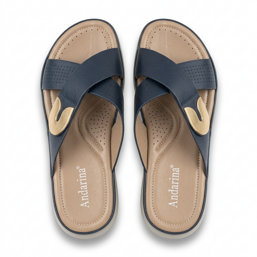 Sandales Femme Andarina – Importées d'Espagne 🇪🇸 – Bleu