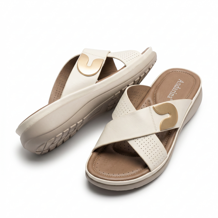 Sandales Femme Andarina – Importées d'Espagne 🇪🇸 – Blanc