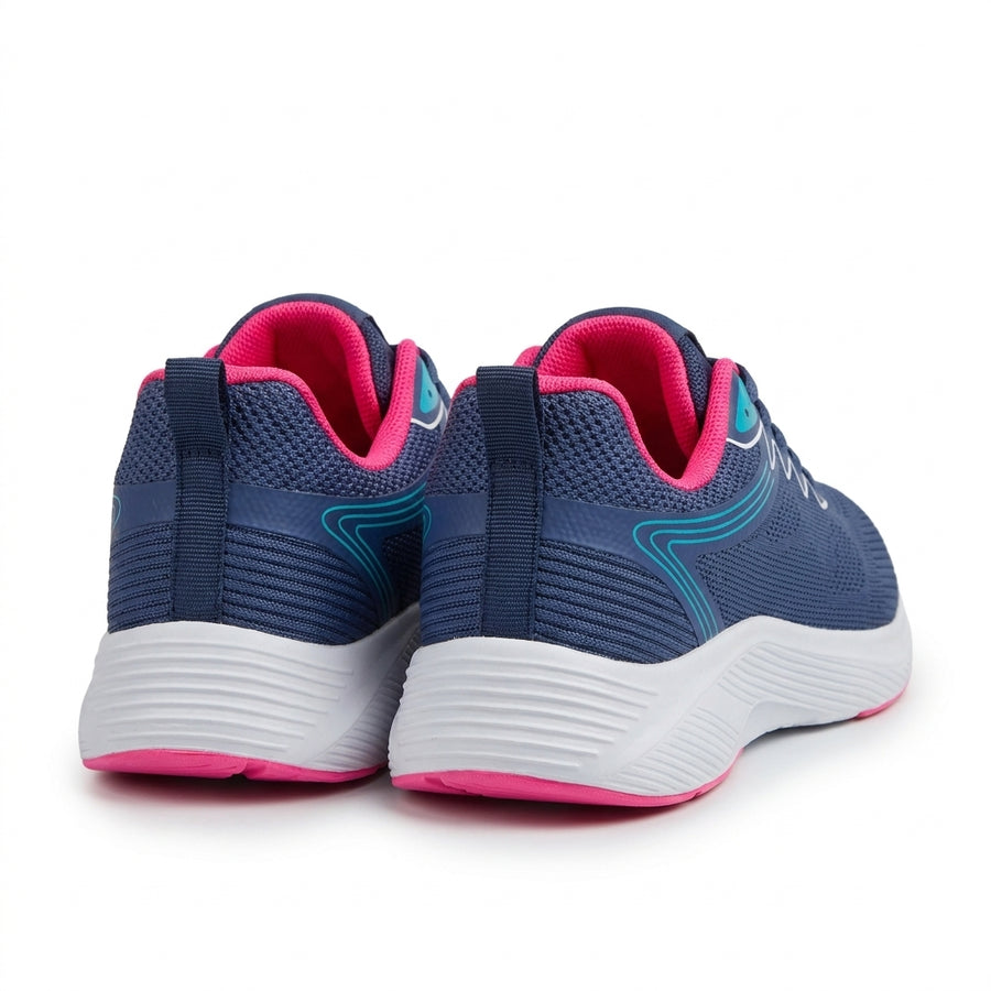 Sneakers Femme Running Memory Insole – Importées d’Espagne 🇪🇸 – Fuchsia & Bleu Marine