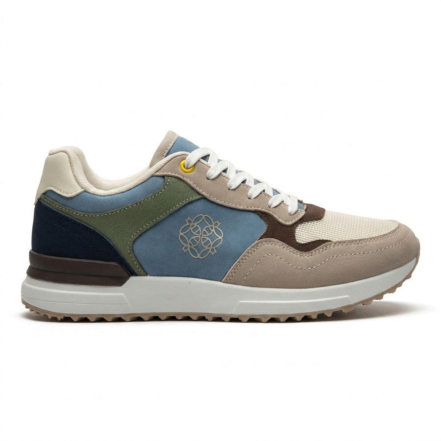 Sneakers Homme BeeStrid – Importées d'Espagne 🇪🇸 – Bleu & Beige