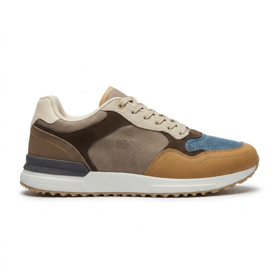 Sneakers Homme BeeStrid – Importées d'Espagne 🇪🇸 – Taupe & Camel