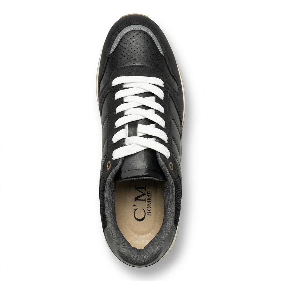 Sneakers Homme C'M – Importées d'Espagne 🇪🇸 – Noir