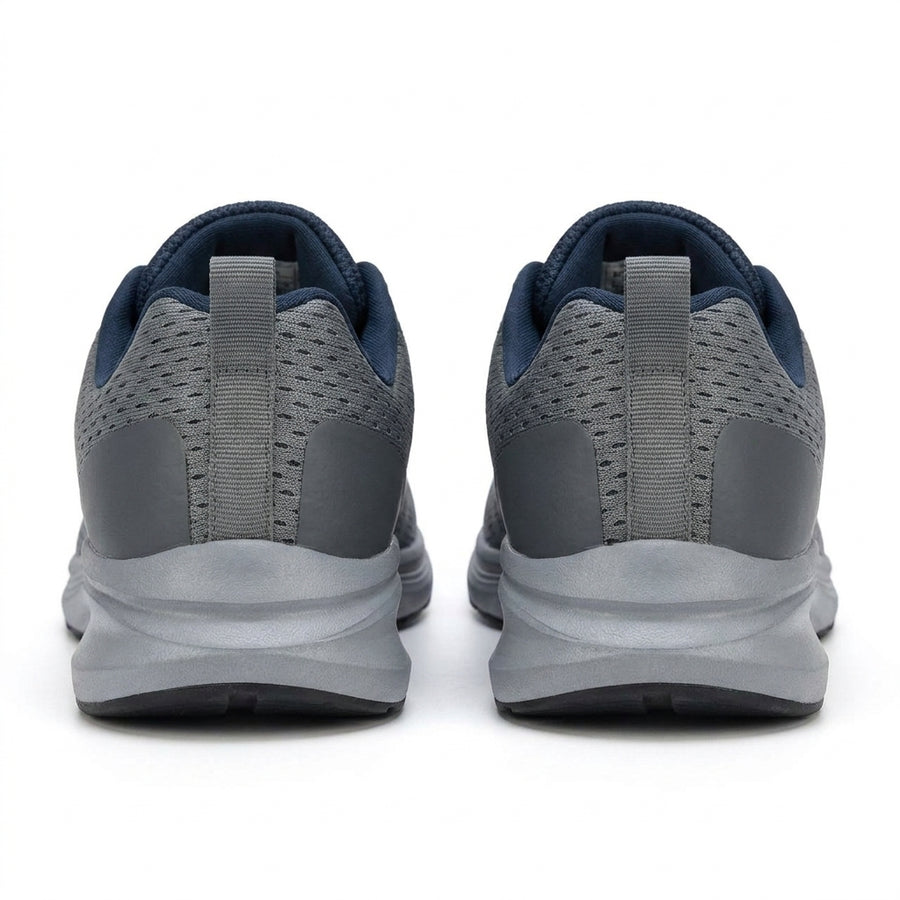 Sneakers Sport Double Memory Wide Fit – Importées d’Espagne 🇪🇸 – Gris