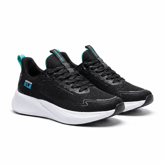 Baskets Homme Sweden KLE Turquoise & Noir – Bombas Maroc