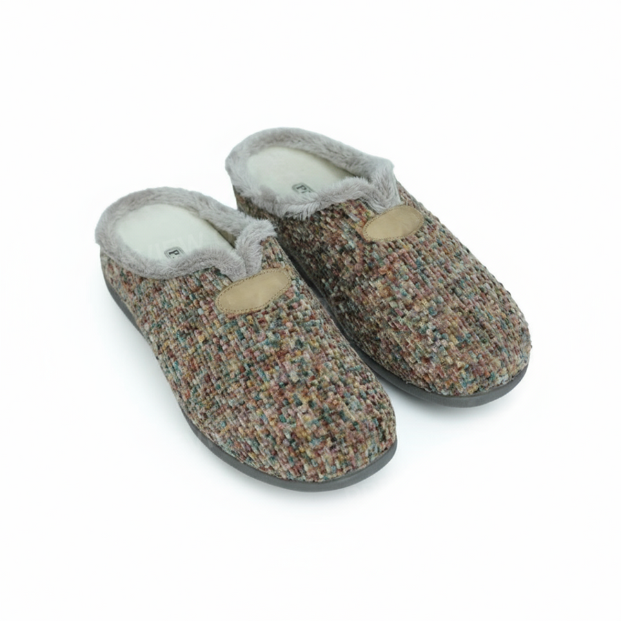 Pantoufles Femme hiver confort multicolores – PANMODA - PN247583