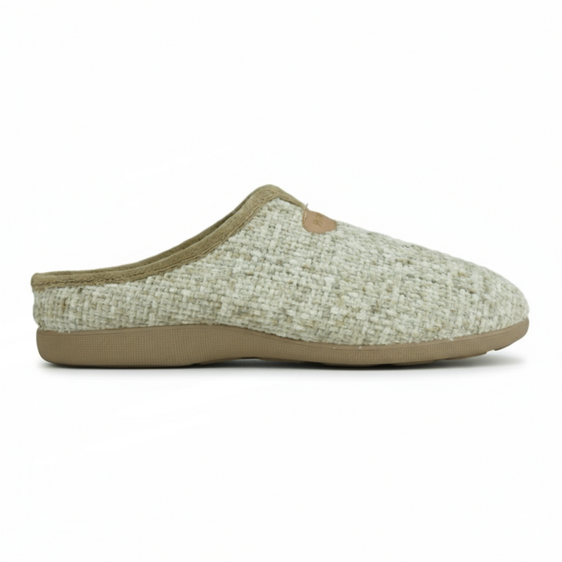 Chaussons Femme Hiver Beige Texturé – Importés d’Espagne - PN247583