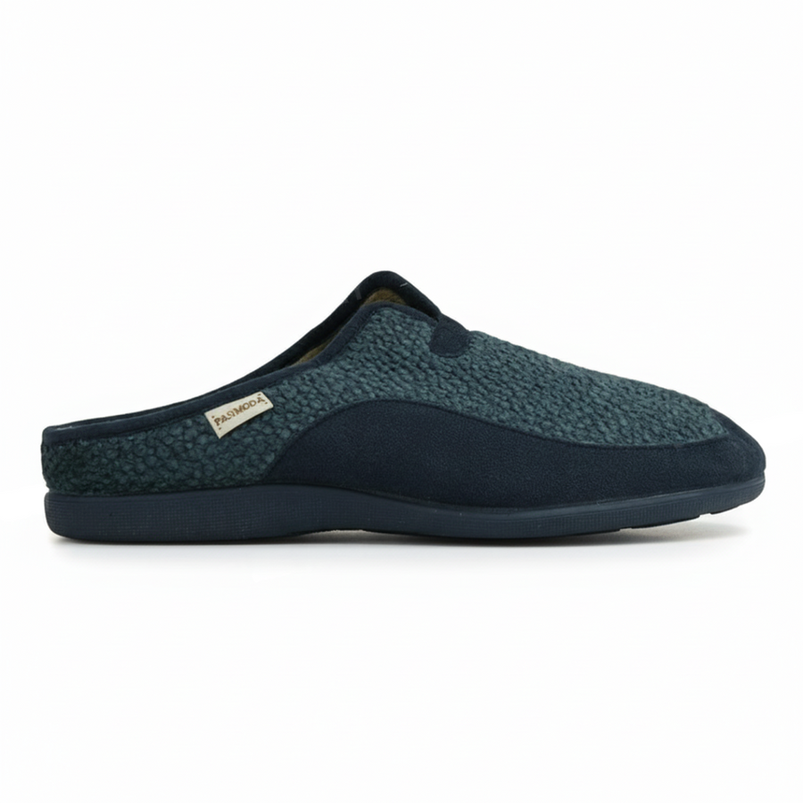 Chaussons Homme Hiver Bleu Marine – Importé d’Espagne | PN247582